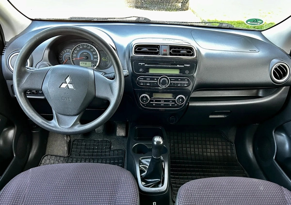 Mitsubishi Space Star cena 19500 przebieg: 137048, rok produkcji 2013 z Kraków małe 154